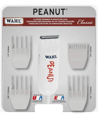 Wahl Professional Classic White Peanut Clipper/Trimmer #56344 Classic White Great for Barbers and Stylists Powerful Rotary Motor - Buy Online on SooperMarket.com