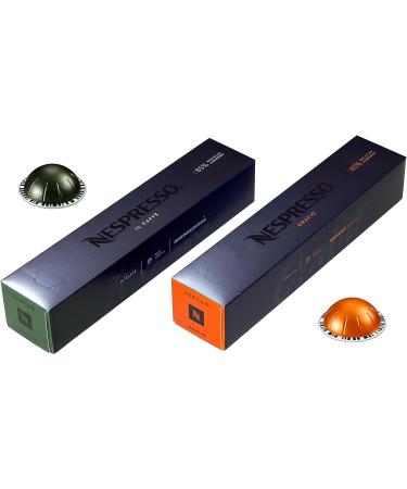 Nespresso Vertuo Line Espresso Assortment of Coffee: Il Caffe Orafio 20 Capsules Pods - Buy Online on SooperMarket.com