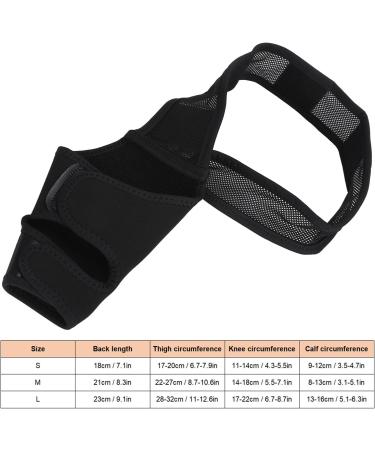 Dog Knee Brace Adjustable Dog Rear Leg Brace Soft Breathable Dog Knee Support Brace for Elderly Disabled Injured Dogs Both Back and Front Legs (M) - Buy Online on SooperMarket.com
