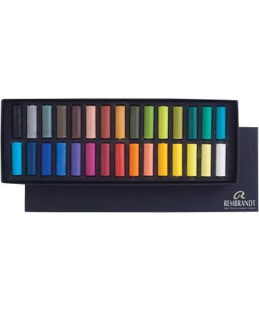 Rembrandt Soft Pastels Basic 30 Half Stick Set - 300C30.5 - Buy Online on SooperMarket.com