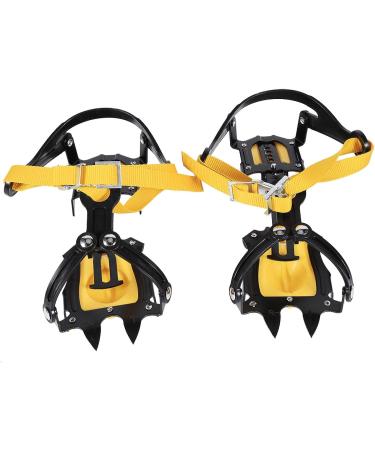 EVTSCAN 10-Teeth Crampons for Hiking - Slip Resistant Ice Grips - Buy Online on SooperMarket.com