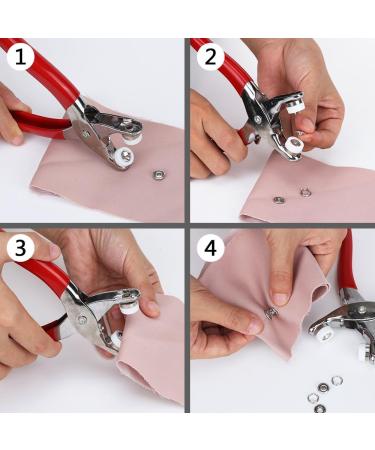 Snap Factory Easy Press Button Snap Fastener Pliers With 108 Snap Pieces - 3/16 - Buy Online on SooperMarket.com