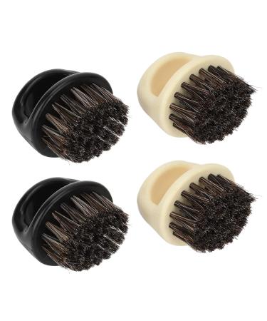4 Pieces Ankle Must Cuttarbar Hair Shaving Brush Set for Men | Soft Bristles & Handle | Hairdressing Salon & Home Use Accessories - Buy Online on SooperMarket.com