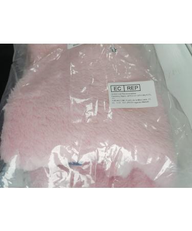 Newborn Baby Cartoon Bear Snowsuit Winter Coat Fleece Hooded Romper Jumpsuit 0-3 Months - Pink - Buy Online on SooperMarket.com