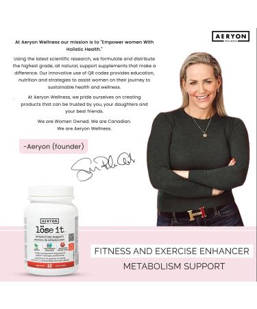 L se It by Aeryon Wellness - Hormone Balance Supplements Women - Energy Supplement to Support a Healthy Lifestyle - 60 Vegan Capsules - 30 Day Supply Lose-it - Buy Online on SooperMarket.com