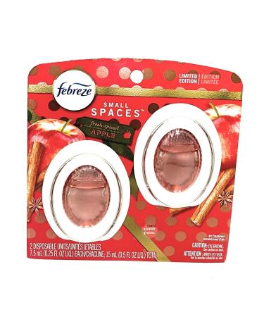 Febreze Small Spaces fresh-spiced Apple Apple 0.25 Fl Oz (Pack of 2)