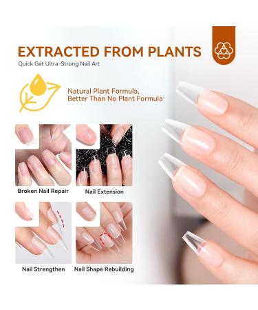 SAVILAND Clear Builder Nail Gel - 15ml | Strong Hard Gel & Nail Strengthener with Castor Oil & Vitamin E for Nail Extensions & Repair - Buy Online on SooperMarket.com
