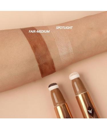Anglicolor Contour Stick - Liquid Bronzer Wand for Face (02 Fair/Medium) - Buy Online on SooperMarket.com