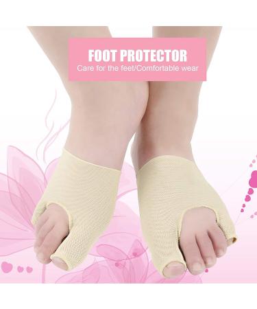 Bunion Corrector 2 Pairs - Elastic Big Toe Separators for Bunion Relief and Overlapping Toe - Hallux Valgus Sleeve Foot Care Tool (S) - Buy Online on SooperMarket.com