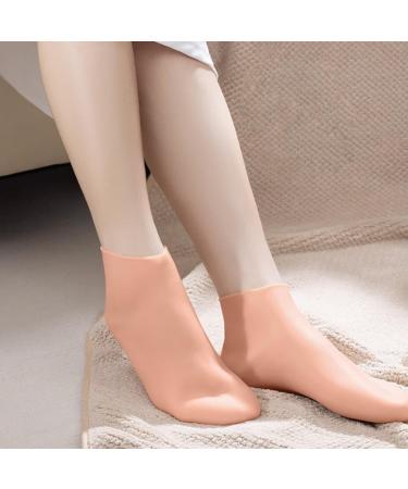 Xnivuis Silicone Socks for Women - 3 Pairs Spa Gel Moisturizing Socks for Dry Feet & Rough Skin - Buy Online on SooperMarket.com