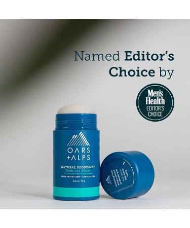 Oars + Alps Aluminum-Free Deodorant for Men and Women - Dermatologist Tested, Sensitive Skin Formula - Travel Size Deep Sea Glacier 2.6 Oz - 1 Pack - Buy Online on SooperMarket.com