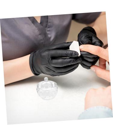ABOOFAN Wedding Decor Nail Manicure Tools Manicure Nail Dish Nail Dish Bowl with Lids Dappen Dish Nail Accessories Nail Art Dish Nail Dish Cup Nail Cups Glass Diamond With Cover 1 - Buy Online on SooperMarket.com
