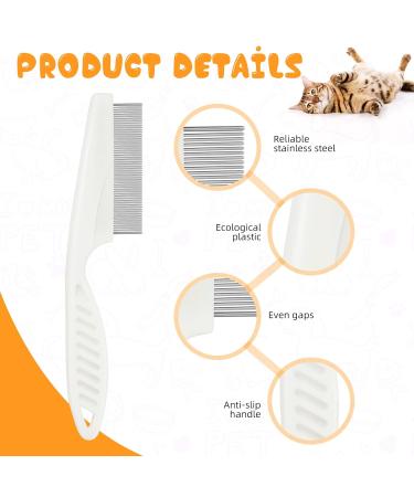 Premium PET Knotting Comb & De-Filzer for Long-Haired Dogs & Cats | Steel Blade Knot Removal Tool - Buy Online on SooperMarket.com
