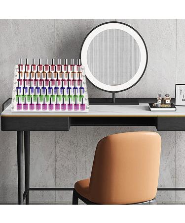 XiYee 6 Tier Nail Polish Storage Organiser Display Nail Polish Stand Nail Polish Shelf Acrylic Nail Polish Holder Perfume Storage Skin Care Organiser - Buy Online on SooperMarket.com