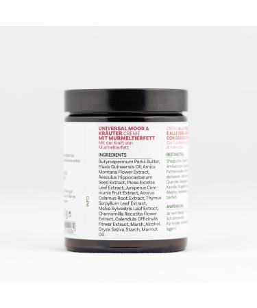 Sonnenmoor Universal Moor & Herbal Cream with Marmot 140g - Natural Ointment for Skin & Joint Relief - Buy Online on SooperMarket.com