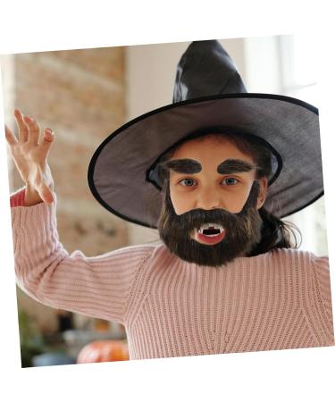 Gogogmee 1 Set Beard Dress up Grey Santa Claus Beard Cosplay Carnival Beard False Facial - Buy Online on SooperMarket.com