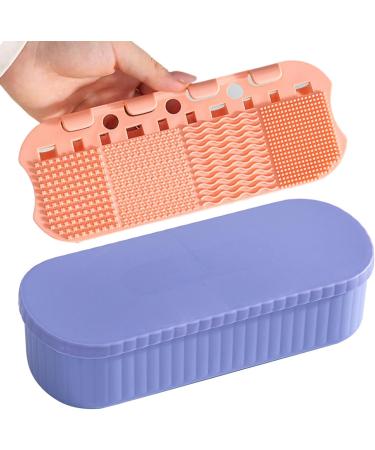 3-in-1 Makeup Brush Cleaner & Organizer - Portable Cleaning Mat for Flawless Cosmetics | International Shipping - Buy Online on SooperMarket.com