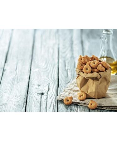 Taralli with extra virgin olive oil | 3 Packs of Apulian Taralli | Classic Taste | 3 Boxes of 150g each - Buy Online on SooperMarket.com