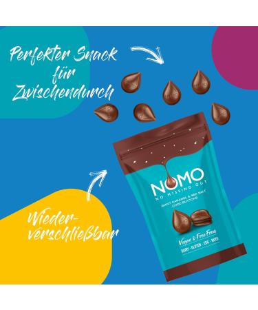 Nomo Caramel and Seasalt Chocolate Giant Buttons 110g - Buy Online on SooperMarket.com
