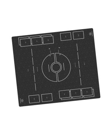 Paramint Grey Field, Two-Player - Pokemon Playmat - Compatible for Pokmon, 2-Player - Play MTG, YuGiOh, Pokemon, TCG - Original Play Mat Art Designs & Accessories Non-stitched Grey