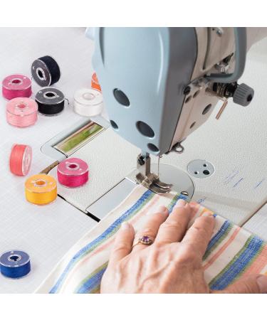 Xiphum 37Pcs Premium Bobbins Set with 36-Color Sewing Threads and Scissor - Compatible with Bro-Ther/Ja-Nome/Elna/Baby-Lock/Sin-ger - Buy Online on SooperMarket.com