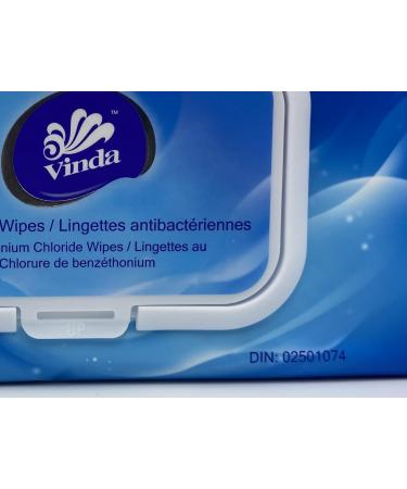 Vinda Antiseptic Wipes Hand Clean Wipes for Home Office Travel and Outdoor Use Hypoallergenic Wipes for Delicate and Sensitive Skin Clean Refreshing Scent (1 Pack) - Buy Online on SooperMarket.com