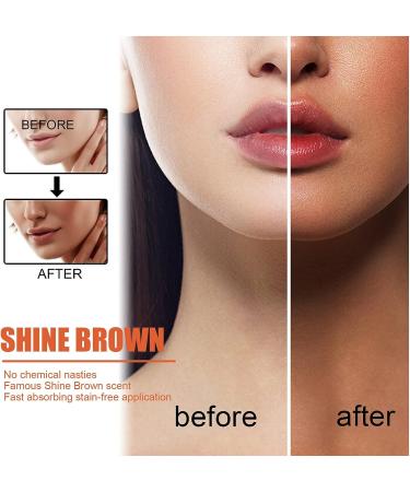 Wangjiahua Eelhoe Tanning Gel - Intensive Brown Premium Accelerator Cream for Sunbeds & Outdoor Sun - 2PCS Set - Buy Online on SooperMarket.com