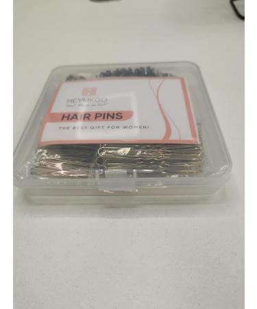 Bobby Pins 300 Hair Pins for Women Hair Grips U Shaped Hair Pins for Buns Hair Grips for Thick Hair Invisible Wave Hairgrip Hair Styling Pins with Storage Box (Black & Blonde & Brown) - Buy Online on SooperMarket.com