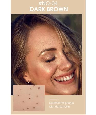 Aaiffey Waterproof Freckle Pen - Dark Brown | Long-lasting & Quick Dry Freckle Makeup - Buy Online on SooperMarket.com