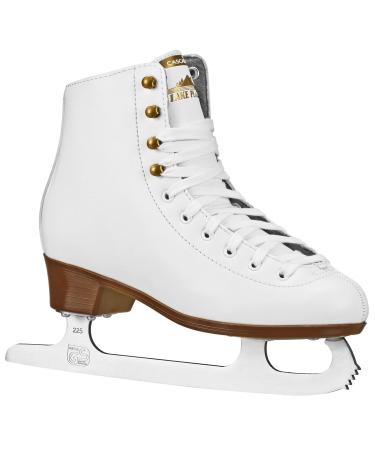 Lake Placid Cascade Women's Figure Ice Skate White Size 9