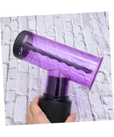 Mikinona Nozzle for Hair Dryer Hair Dryer Nozzle Hair Dryer Connectors Hairdressing Curlers Purple - Buy Online on SooperMarket.com