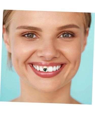 PACKOVE 2pcs Gold Tooth Jewelry Outfits Grille Cross Grill Cap Grill for Teeth Men and Women Poker Cosplay - Buy Online on SooperMarket.com