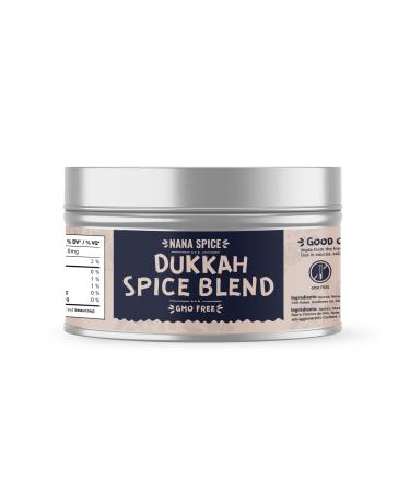 TRADITIONAL DUKKAH SPICE BLEND BY NANA SPICE |100 G TIN | HAND GROUNDED FOR RICH AROMA AND FLAVOUR AS AN EASY RUB OR MARINADE
