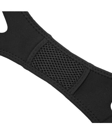 Anti Snoring Chin Strap - Black Soft Rubber Head Band for Women | Stop Snoring All Night - Buy Online on SooperMarket.com