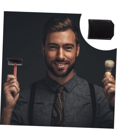 MAGICLULU 2-Piece Razor Storage Travel Case for Men - Durable PU Material Compact and Convenient - 6x4cm x 2pcs - Buy Online on SooperMarket.com