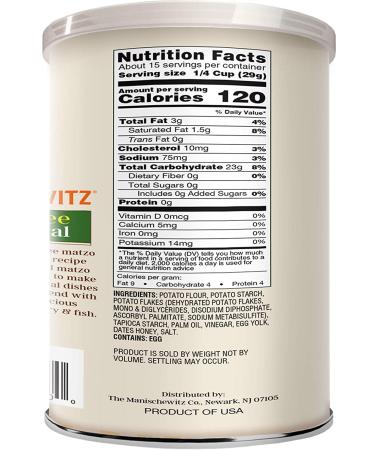 Manischewitz Gluten Free Matzo Meal â€“ 15 oz | Kosher & Delicious - Buy Online on SooperMarket.com