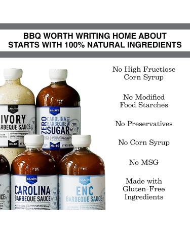 Lillie's Q BBQ Sauce Variety Pack - Gluten-Free Gourmet Set with Carolina, Gold, and Smoky BBQ Sauces (20-21 oz) | 3-Pack - Buy Online on SooperMarket.com