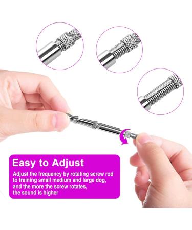 ICOUVA Dog Whistle 2 Pack Professional Ultrasonic Dog Training Whistle With Lanyard Neck Strap Training Assistant for Recall and Barking Control - Buy Online on SooperMarket.com