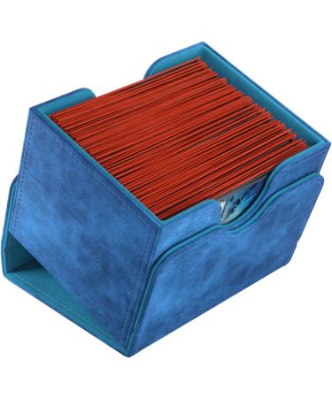 Gamegenic Sidekick 100+ XL Convertible Deck Box - Blue | Sideloading Card Storage for 100 Double-Sleeved Cards | Removable Cover Clips | Extra Thick Inner Sleeves | GGS20092ML - Buy Online on SooperMarket.com