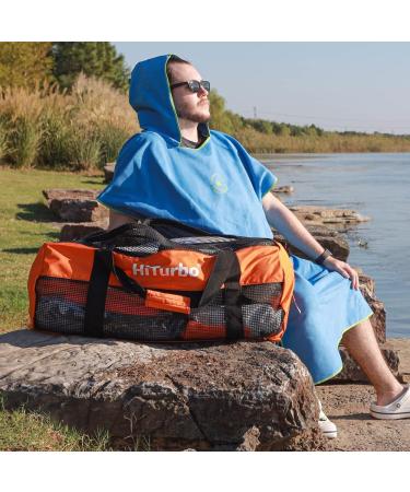 Hiturbo Mesh Duffel Bag for Scuba, Surfing, and Snorkeling - Navy - Buy Online on SooperMarket.com