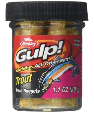 Berkley Gulp! Trout Nuggets, Dough Chunky Cheese