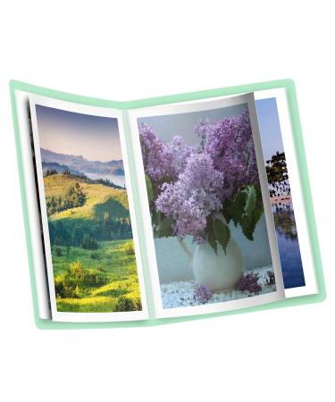 A3 Diamond Painting Storage Book for Diamond Painting Kits, 30 Pages Diamond Art Storage Presentation Book for 60 Diamond Painting Pics, Diamond Painting Portfolio Folder for Artwork, 16.5x12.1in Green A3 - 16.5 x 12.1 in