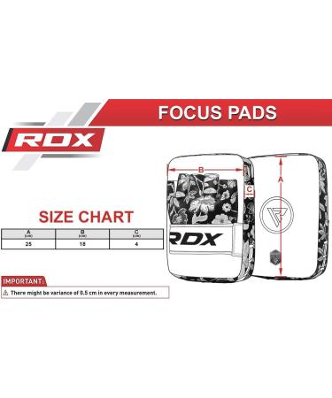 RDX Women Boxing Pads and Gloves Set - Hook and Jab Target Mitts with Punching Gloves for MMA, Martial Arts, Muay Thai - Black 12oz - Buy Online on SooperMarket.com