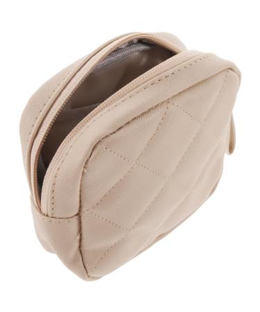 Healeved Mini Makeup Bag portable makeup bag reusable tampon holder zipper period pouch portable holder napkin leather holder s mini makeup kit leather cosmetic bag