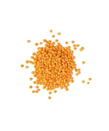Organic Red Split Lentils 3lb - Non-GMO Masoor Dal, Vegan & Kosher - High Fiber & Protein, No Soaking - Ideal for Soups, Dhal & Curries - Buy Online on SooperMarket.com