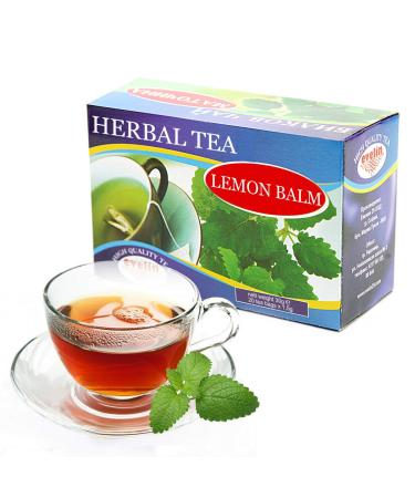 80 Tea Bags Lemon Balm Melissa Tea 4 Boxes x 20 Tea Bags