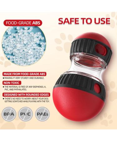 CAROZEN Interactive Dog Feeder Toy Dog Enrichment Toy Slow Feeder Toy for Dog Mental Stimulation Treat Puzzle for Dog Entertainment Food Dispenser Dog Toy - Buy Online on SooperMarket.com