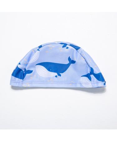 Bonverano Baby Boy All-in-One Sunsuit 18-24 Months with Cap | UPF 50+ Sun Protection Swimsuit for Swimming | Whales - Buy Online on SooperMarket.com