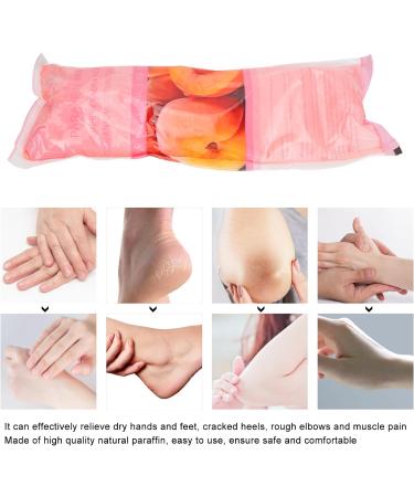 Peach Lemon Scented Paraffin Wax Refills - 453g for Beauty Hand Feet SPA - Moisturizing and Safe Skin Treatment - Buy Online on SooperMarket.com