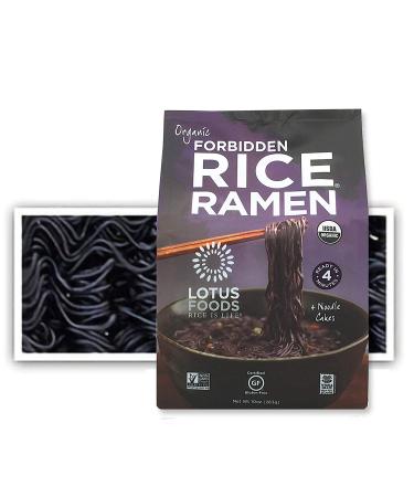 Lotus Foods Organic Forbidden Rice Ramen Noodles - 10oz (Pack of 6) | Gourmet Gluten-Free Option - Buy Online on SooperMarket.com